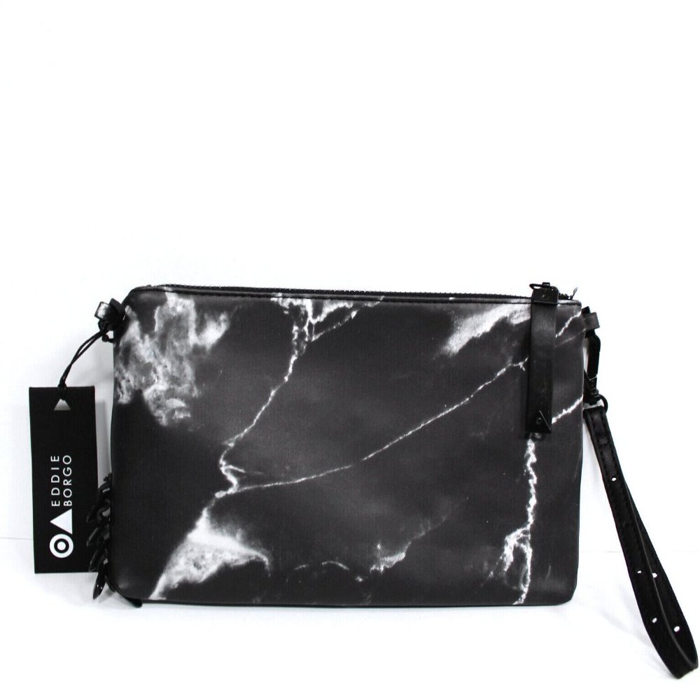 Eddie Borgo x Target Black Marble Zip Wristlet Clutch